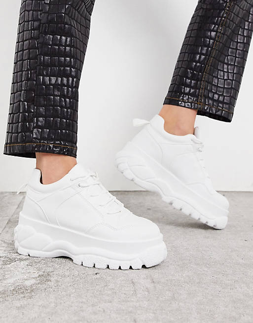 Sneakers chunky bianche Asos Uomo Scarpe Sneakers Sneakers chunky 