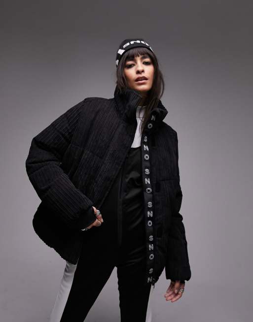 Topshop SNO Blush Corduroy Ski Jacket, This Winter, Hit the Slopes in a  Seriously Chic Ski Outfit