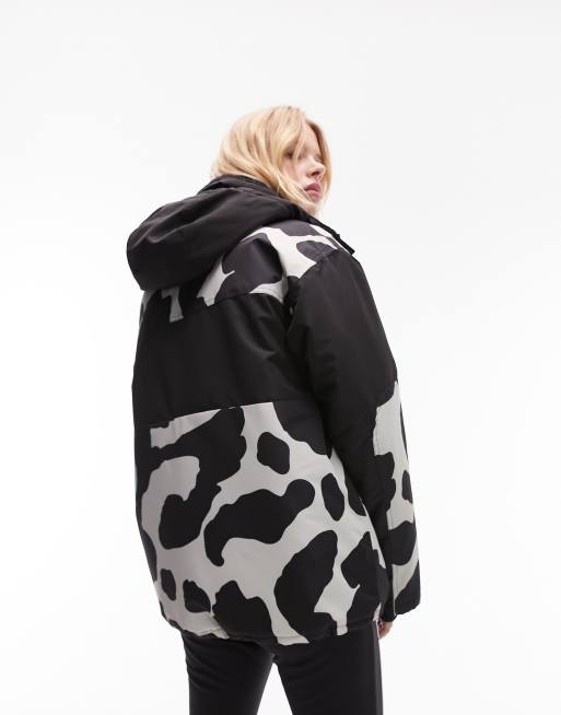 Topshop colour block jacket store