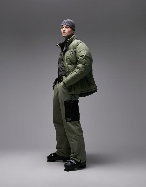 Pantalon de ski kaki best sale