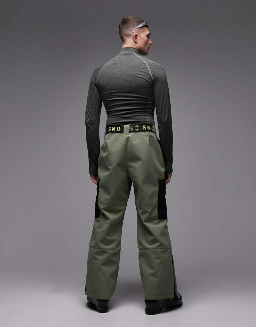 Pantalon de shop ski kaki