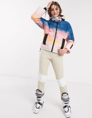 asos snow jacket