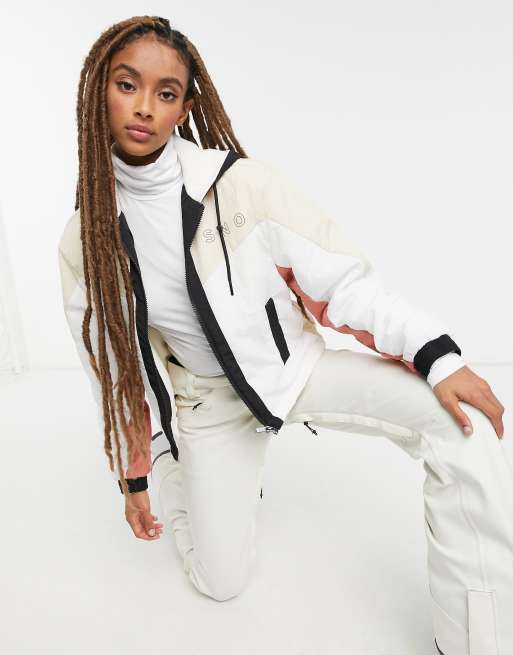 Topshop SKI Snow Jacket White : : Fashion