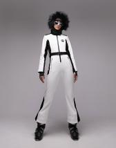 Asos 4505 Petite Ski 80's Colour Block Ski Suit-multi from ASOS on 21  Buttons