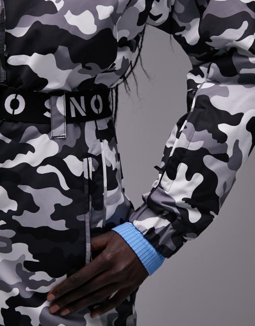 Topshop camouflage outlet jacket