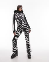 Msgd Ski Silver Metallic Padded Snow Suit, Silver from Missguided on 21  Buttons