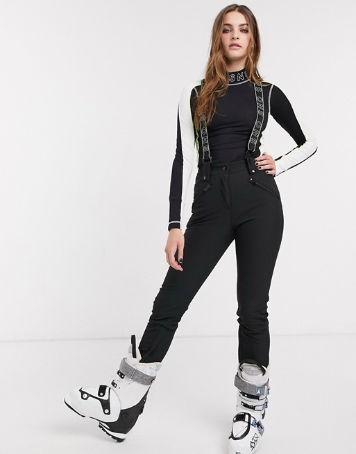 Topshop SNO ski trousers in black