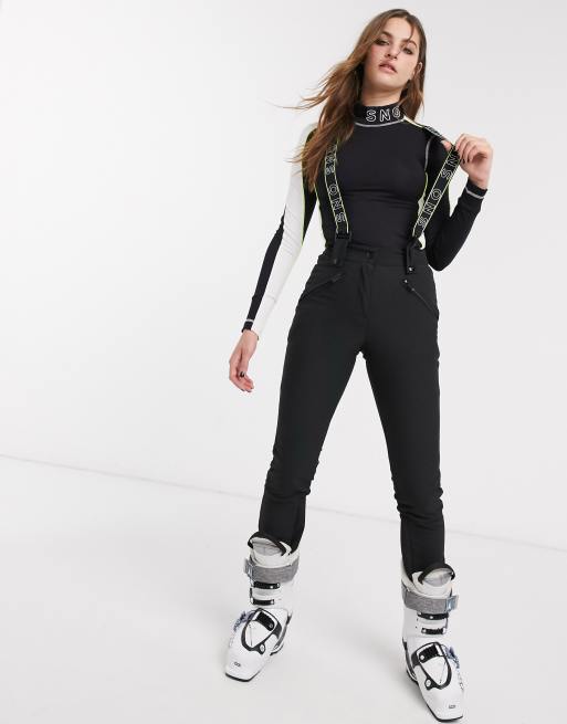 Topshop SNO ski trousers in black