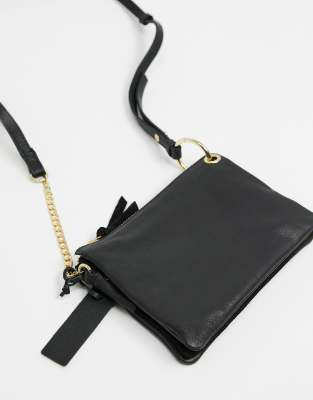 topshop black purse