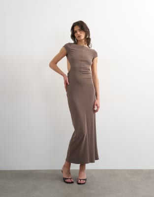Topshop organza layered strapless maxi dress in blurred floral print-No  color | Smart Closet