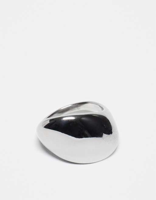 Topshop - Sorena - Anello in acciaio inossidabile waterproof color argento