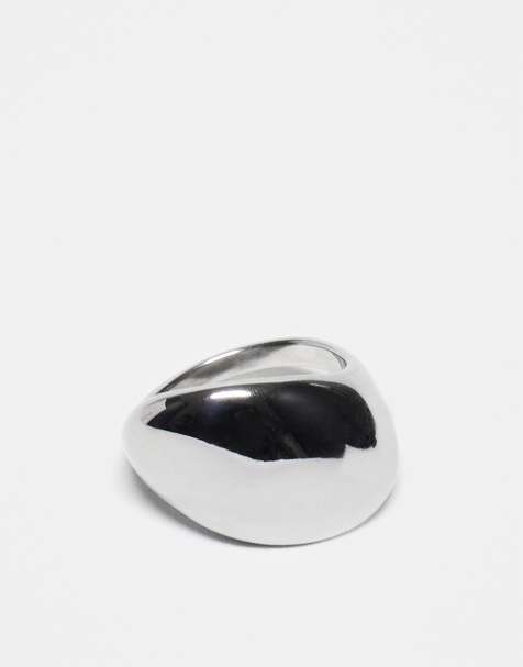 Topshop - Sorena - Bague en acier inoxydable résistant à l'eau - Argenté - view 1