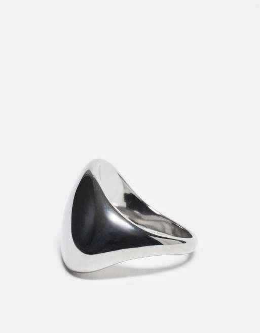 Topshop - Sorena - Bague en acier inoxydable résistant à l'eau - Argenté, 2 de 3