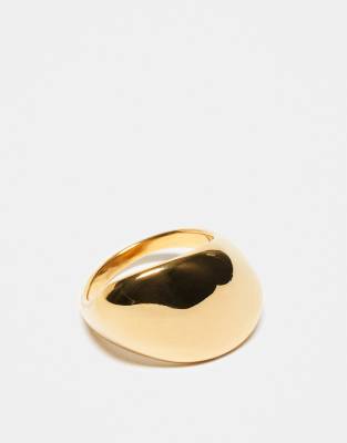 Topshop - Sorena - Ring aus wasserfestem Edelstahl in Goldoptik-Goldfarben