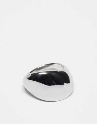 Topshop Topshop Sorena waterproof stainless steal ring in silver