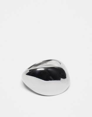 Sorena waterproof stainless steel ring in silver tone