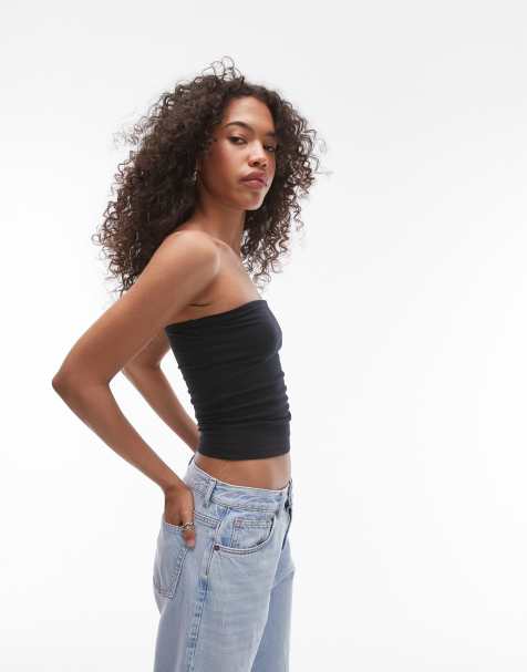 Topshop - Sort bandeau-top - view 1