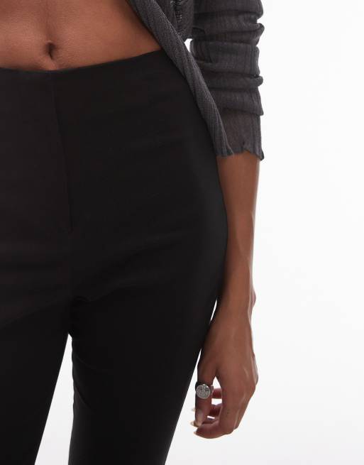 Topshop - Sorte capri-bukser i bengalin, 2 af 5