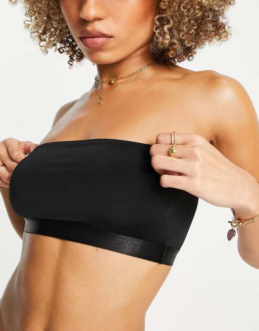 Topshop Soutien gorge bandeau moulant et ultra doux avec