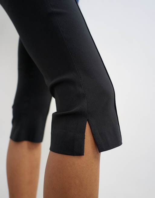 Topshop spodnie capri w czerni, 5 z 5