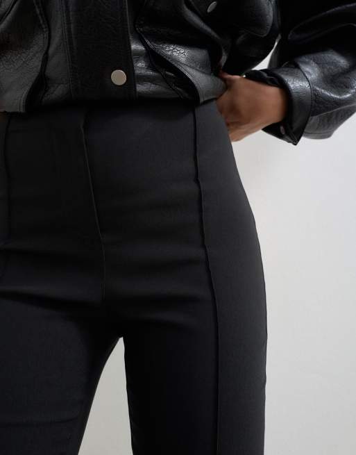Topshop spodnie capri w czerni, 4 z 5