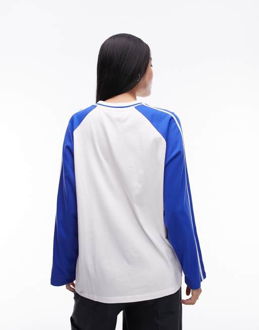 Topshop adidas long sale sleeve top