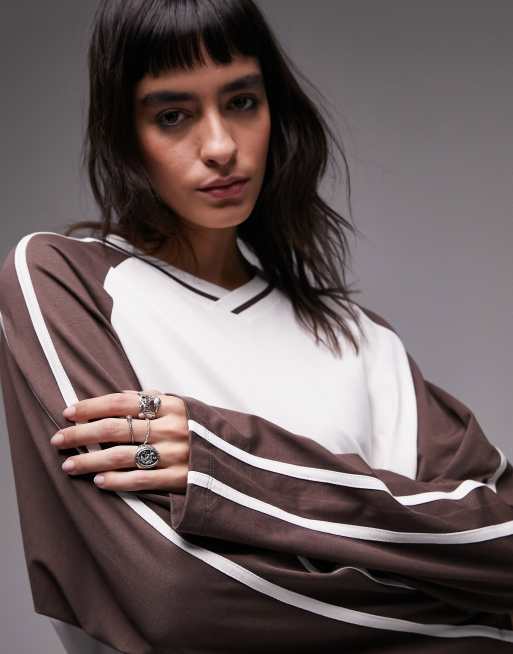 Topshop adidas long sleeve top shop