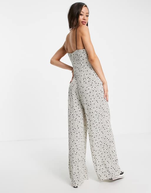 Topshop cheap spotty jumpsuit