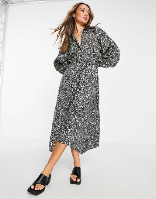 Topshop midi 2025 shirt dress