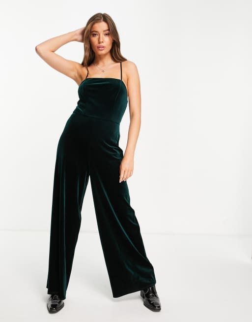 Velvet store jumpsuit topshop