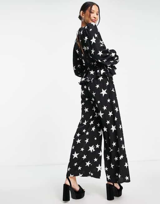 Topshop cheap spotty jumpsuit