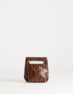 Stella small grab bag in tiger