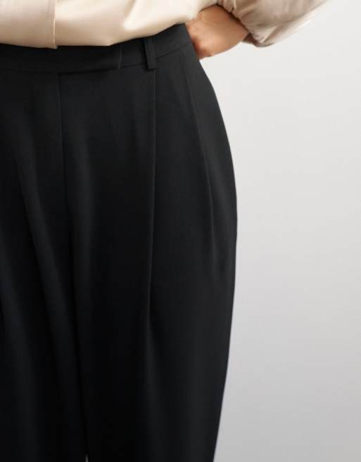 Topshop stirrup trouser in black, 4 of 5