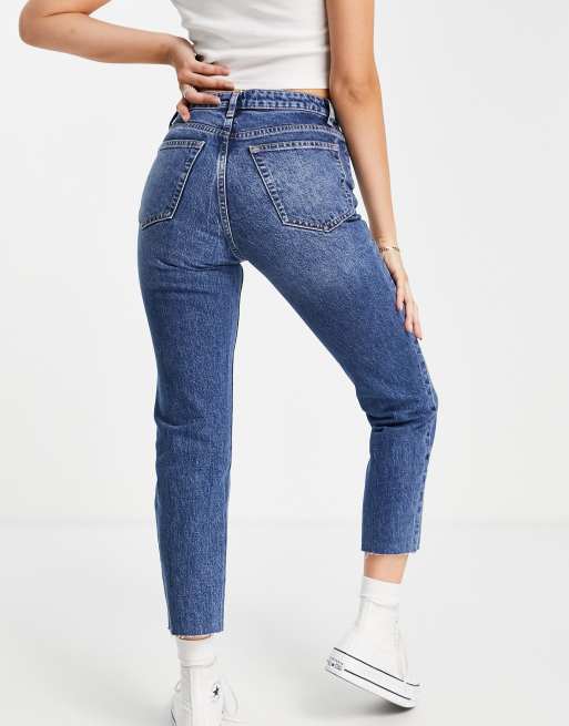 Topshop moto store straight leg jeans