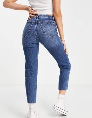 topshop high waist straight leg jeans