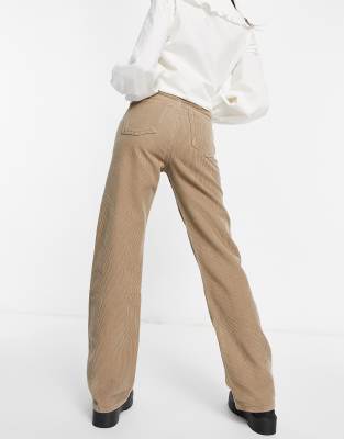 corduroy straight leg jeans
