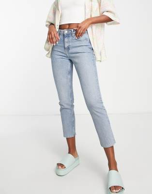 Topshop straight leg clearance jean