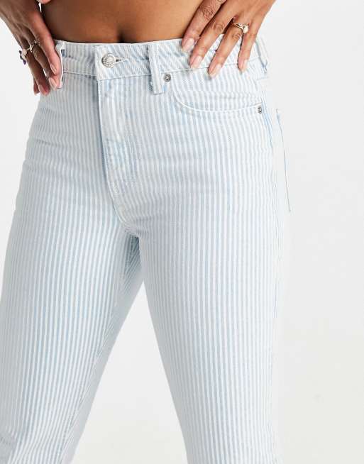 Topshop on sale striped jeans