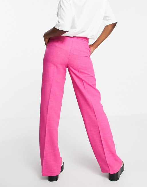 Topshop pink trousers sale