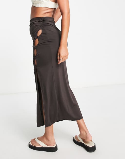 Strakke midi rok cheap