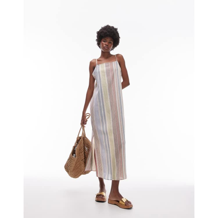 topshop beach dress strappy in multi stripe Height:5.3 ft EOSSPRICEREVEALED UNIQLO Crisp Cotton A ensuring a stylish and