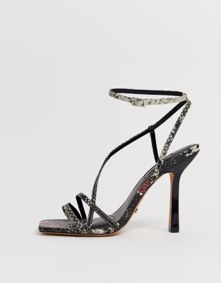 topshop snakeskin sandals