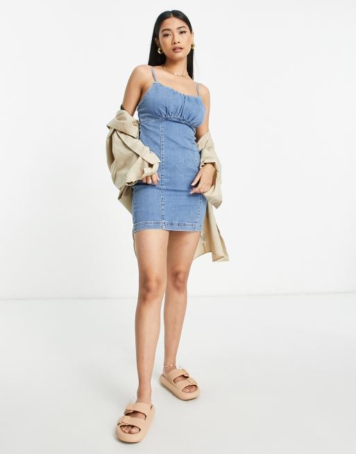 Milkmaid 2025 denim dress