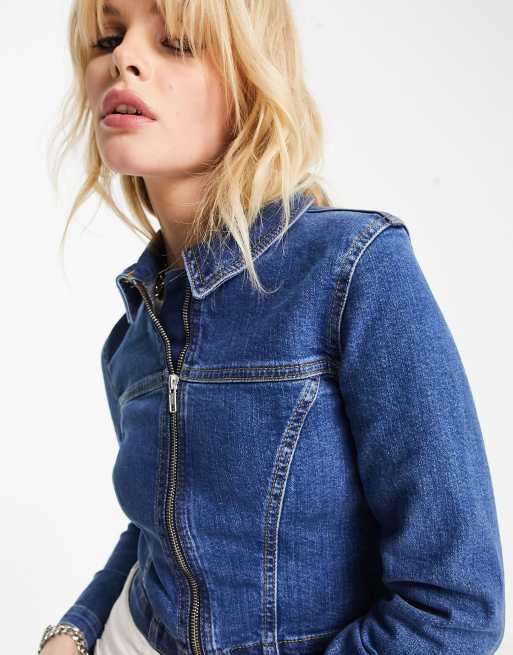 Stretch hot sale denim jacket