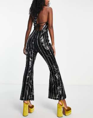 Topshop glitter sales jumpsuit