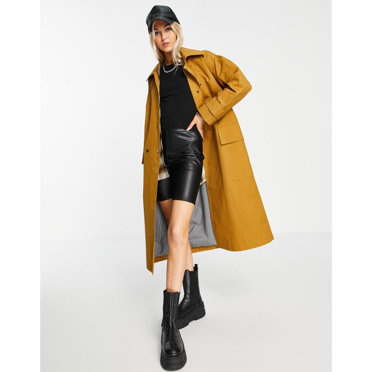 Debenhams mustard outlet coat