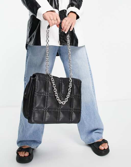 Black studded bag topshop new arrivals