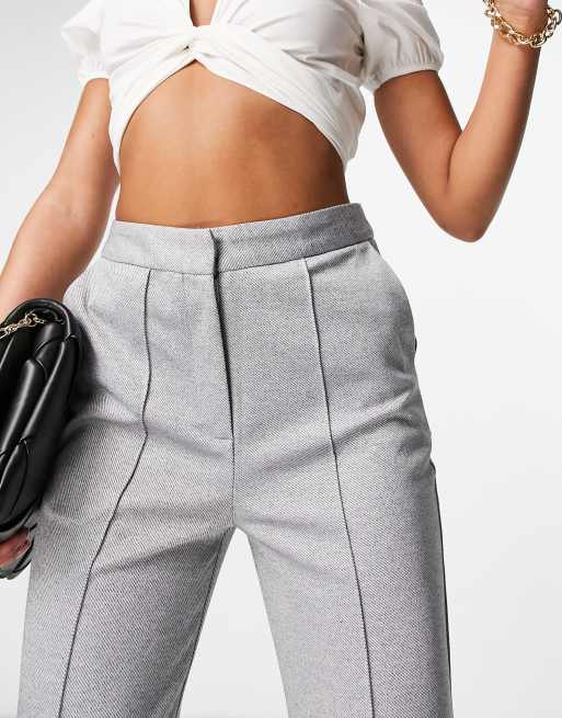 Topshop – Suki – Grå korta byxor, 3 av 4