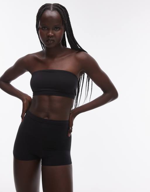 Topshop - Superbløde sorte shorts