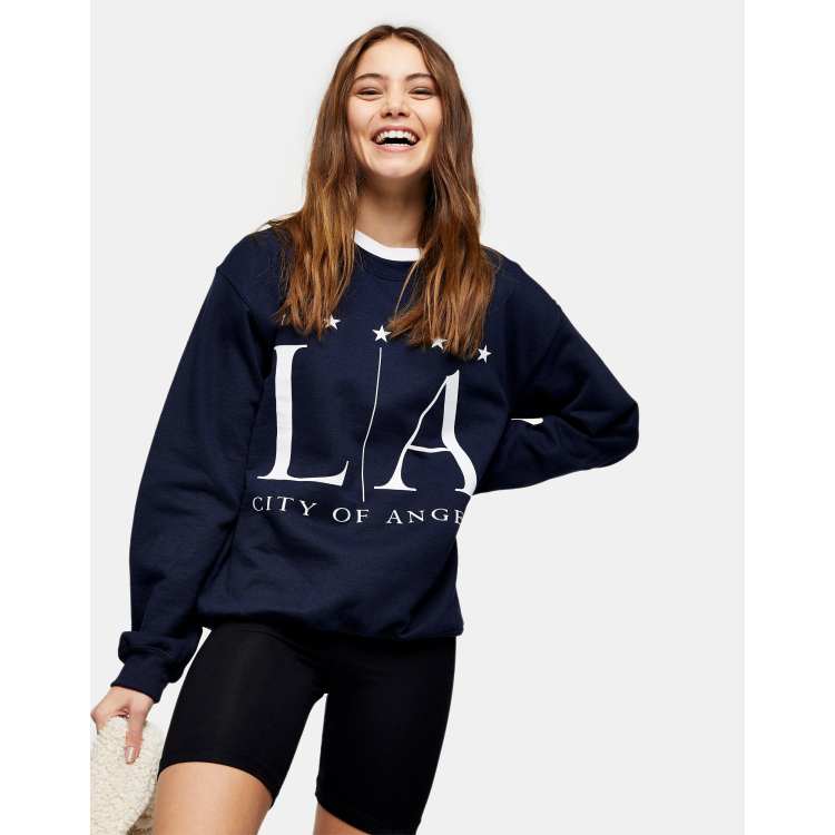 Fa la la la sweater clearance topshop